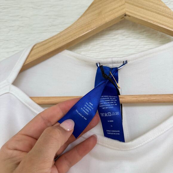 Kit And Ace Burrow Pullover Oversized Boat Neck Sweater Bone White L NWT - Picture 7 of 9